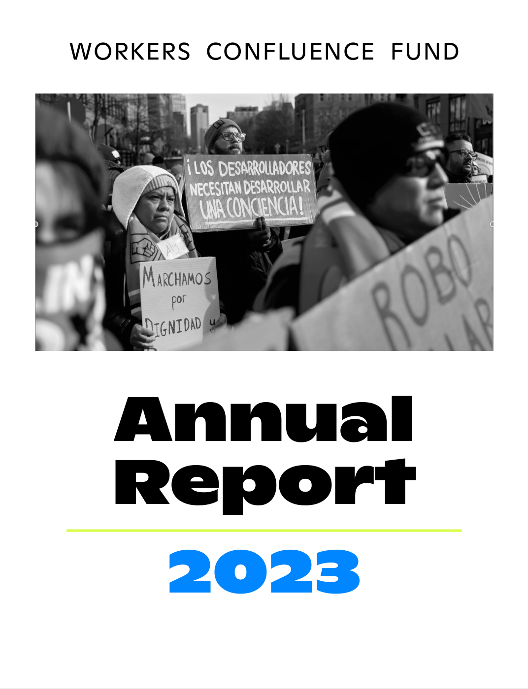 Workers Confluence 2023 Annual Report